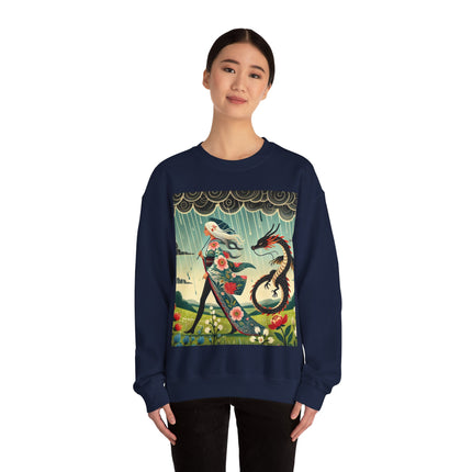 The Dragon Fairy’s Stride Heavy Blend™ Crewneck Sweatshirt