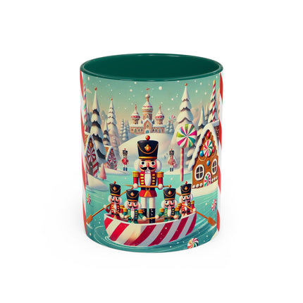 Nutcracker Candy-Striped Adventure Colorful Mugs (11oz, 15oz)