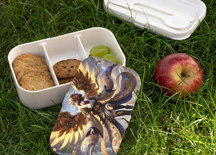 Valkyrie Descending Through Storm Bento Lunch Box