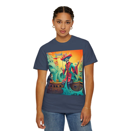 Skeleton Crew of the Misty Seas Unisex Garment-Dyed T-shirt