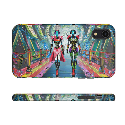 Cyber Punk Robot Models Phone Cases