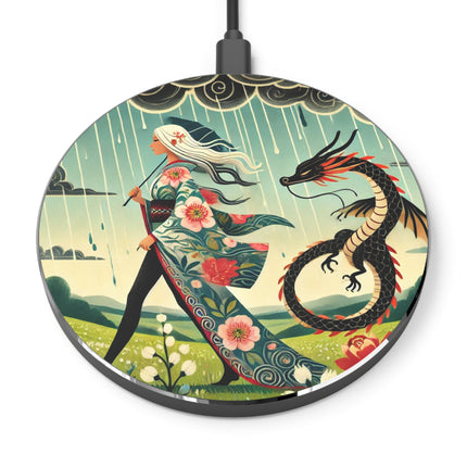 The Dragon Fairy’s Stride Wireless Charger – Grace, Strength & Mythic Adventure