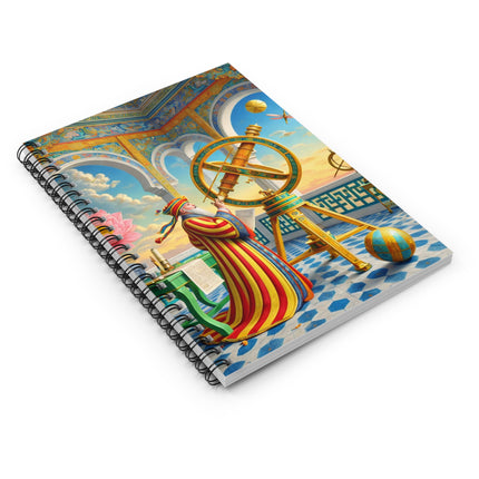 The Astronomer’s Garden Spiral Notebook - Ruled Line