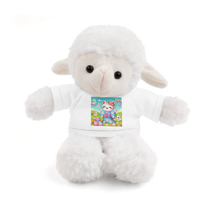 Springtime Kitten’s Easter Joy Stuffed Animals with Tee