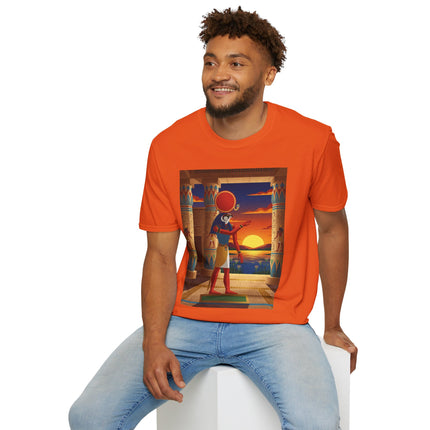 Ra Egyptian Sun God T-Shirt – Ancient Power & Sunset Majesty