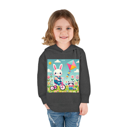 Breezy Meadow Ride Toddler Pullover Fleece Hoodie