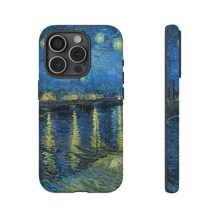 Starry Night Over the Rhone by Vincent Van Gogh Phone Cases
