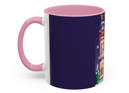 A Christmas Eve Celebration Colorful Mugs (11oz, 15oz)