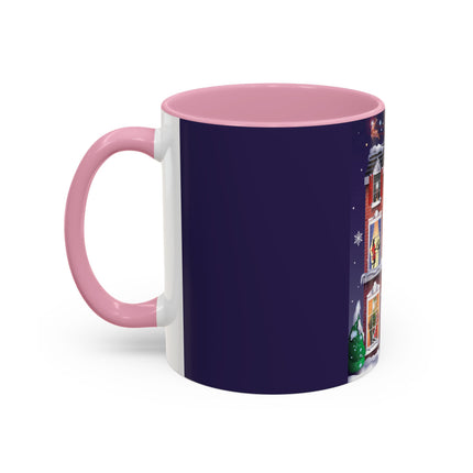 A Christmas Eve Celebration Colorful Mugs (11oz, 15oz)