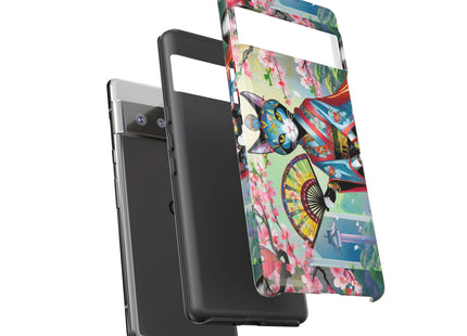 Cyberpunk Geisha Phone Cases