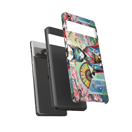 Cyberpunk Geisha Phone Cases