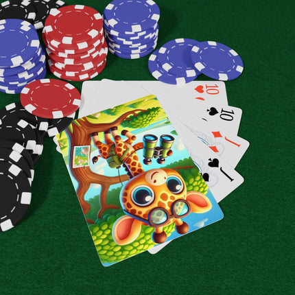 Giraffe Lookout Playing Cards