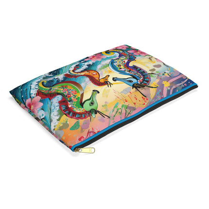 Seahorse Symphony Pencil Case