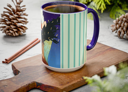 The Christmas Angel Colorful Mugs (11oz, 15oz)