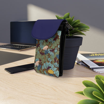 Thistles by Maurice Pillard Verneuil Small Cell Phone Wallet