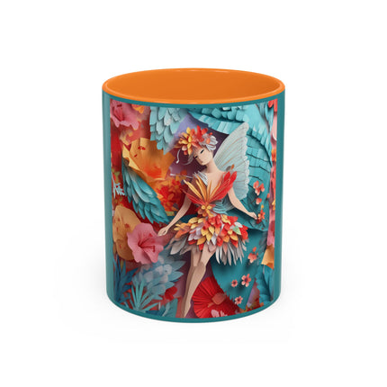 Hibiscus Fairy Colorful Mugs (11oz, 15oz)