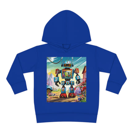 The Rusty Robot Toddler Pullover Fleece Hoodie