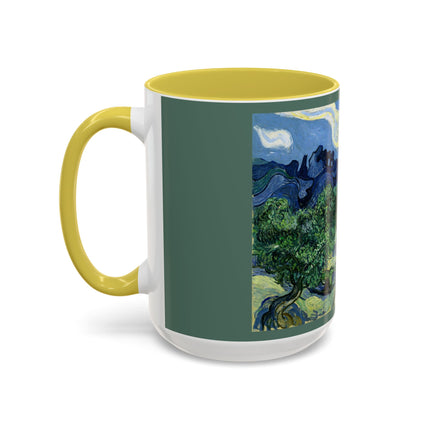 Olive Trees by Vincent Van Gogh Colorful Mugs (11oz, 15oz)