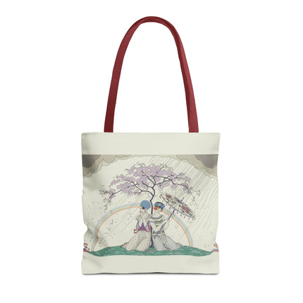 L’Arc-en-Ciel by George Barbier Tote Bag