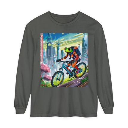 Cyberpunk Frog Long Sleeve T-Shirt