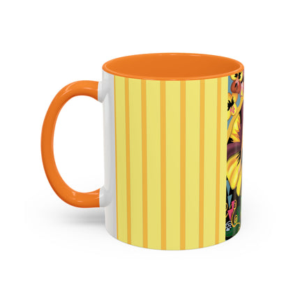 Enchanted Pansy Elegance Colorful Mugs (11oz, 15oz)