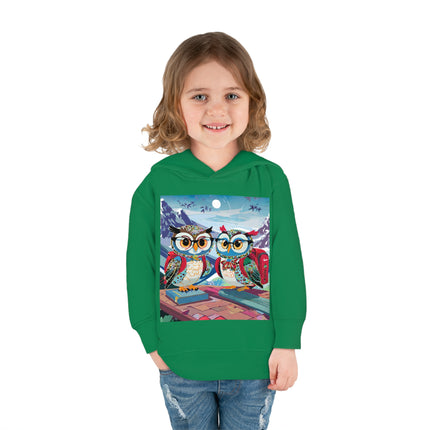 Whimsical Wise Ones Toddler Pullover Fleece Hoodie