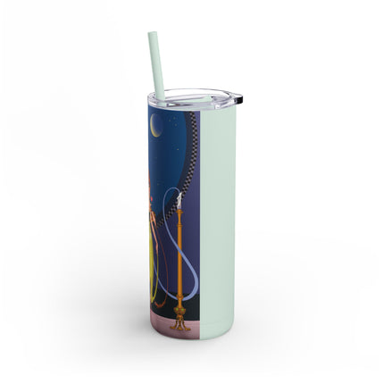 Moonlit Serenade Skinny Matte Tumbler, 20oz