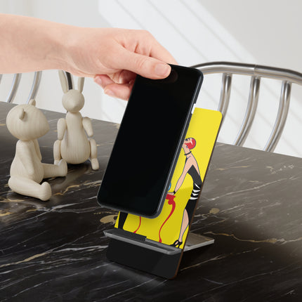 A Moment of Elegance: A Passionate Embrace Amidst Golden Splendor Mobile Display Stand for Smartphones