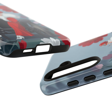 🚗🌺 The Lady Of The Grand Touring Car Phone Case – Art Deco Motoring Elegance