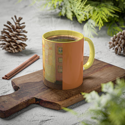 Interior, Window Light by Henri Le Sidaner Colorful Mugs, 11oz