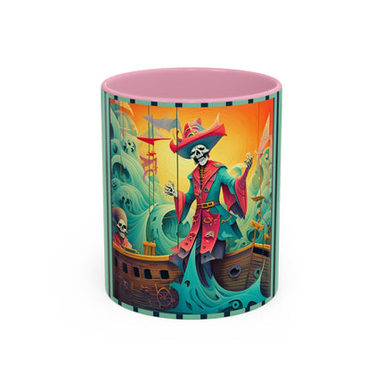 Skeleton Crew of the Misty Seas Colorful Mugs (11oz, 15oz)