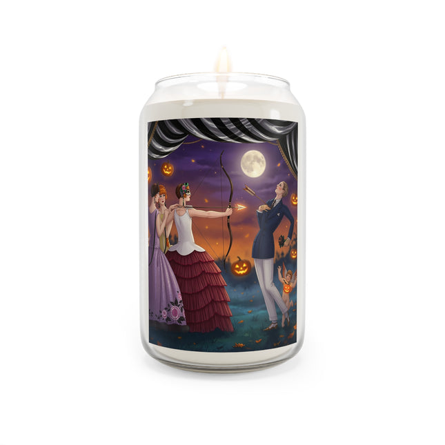 🏹🎃 Cupid's Arrow At Pumpkin Moon Manor Scented Soy Candle – Romantic Halloween Charm