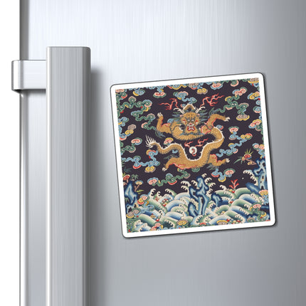 Rank Badge with Dragon with Deer Hooves Magnet (3 Sizes)