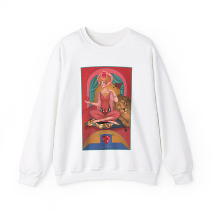 July & Ruby (from the Gem Series) by Sofia Chiostri Heavy Blend™ Crewneck Sweatshirt
