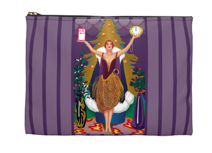 Countdown to Christmas Elegance Accessory Pouch