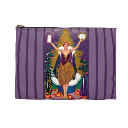 Countdown to Christmas Elegance Accessory Pouch