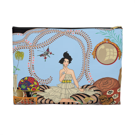Midnight In The Fashionable Apartment Accessory Pouch – Art Deco Design Inspired By George Barbier