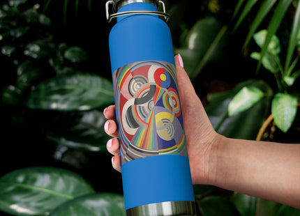 Rythme No. 1 by Robert Delaunay Copper Vacuum Insulated Bottle, 22oz