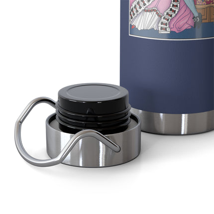 The Jealous Parrot by George Barbier Copper Vacuum Insulated Bottle, 22oz