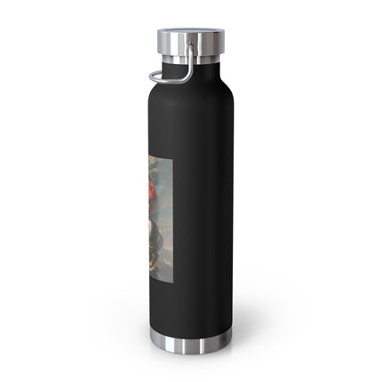 Napoleon Crossing the Alps by Jacques-Louis David Copper Vacuum Insulated Bottle, 22oz