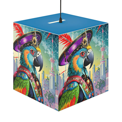 Tech Plumes Light Cube Lamp