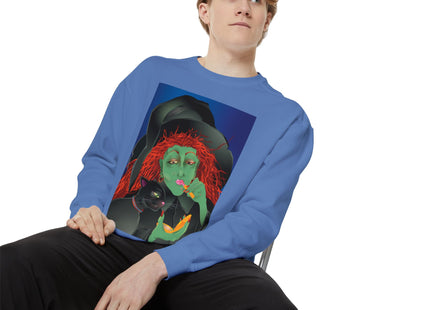 Mirror, Mirror A Witch's Touch Unisex Garment-Dyed Sweatshirt