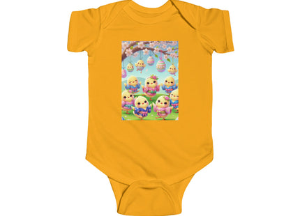 Easter Chicks and Springtime Wishes Infant Fine Jersey Bodysuit
