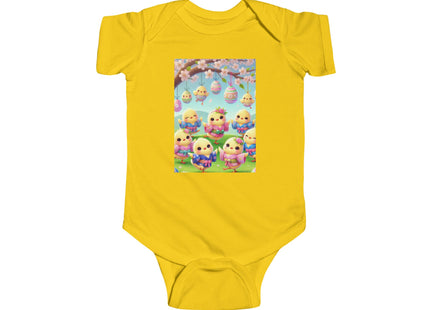 Easter Chicks and Springtime Wishes Infant Fine Jersey Bodysuit