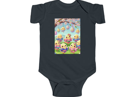 Easter Chicks and Springtime Wishes Infant Fine Jersey Bodysuit