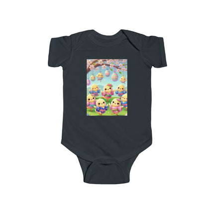 Easter Chicks and Springtime Wishes Infant Fine Jersey Bodysuit