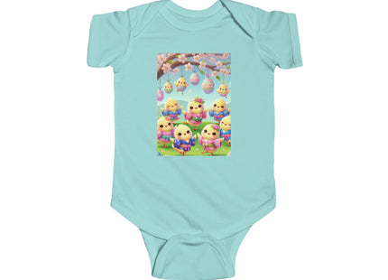 Easter Chicks and Springtime Wishes Infant Fine Jersey Bodysuit