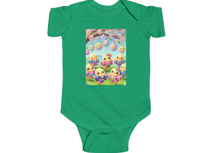 Easter Chicks and Springtime Wishes Infant Fine Jersey Bodysuit