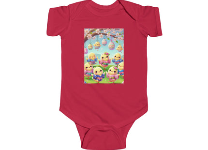 Easter Chicks and Springtime Wishes Infant Fine Jersey Bodysuit