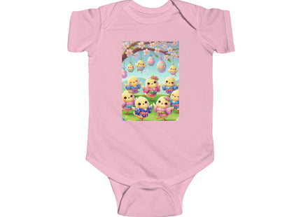 Easter Chicks and Springtime Wishes Infant Fine Jersey Bodysuit